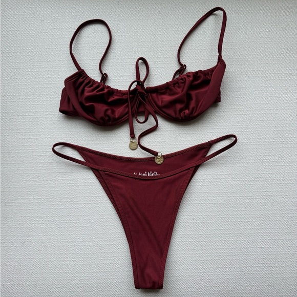 Kulani Kini Cinnamon Triangle Bikini Top - Picture 4 of 4